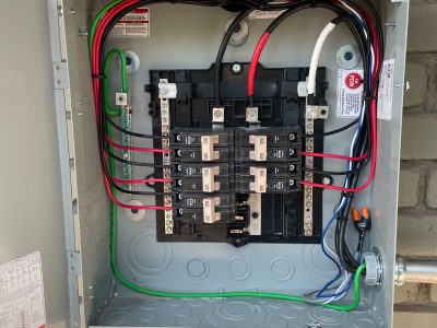 Main Breaker Panel Installation