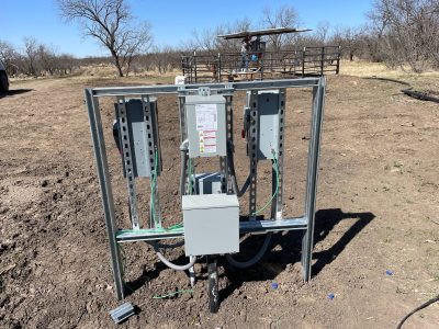 Meter Rack Installation