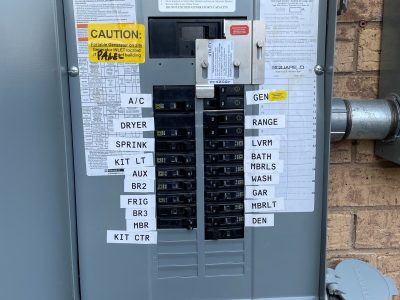 Residential Electric Panel Installation